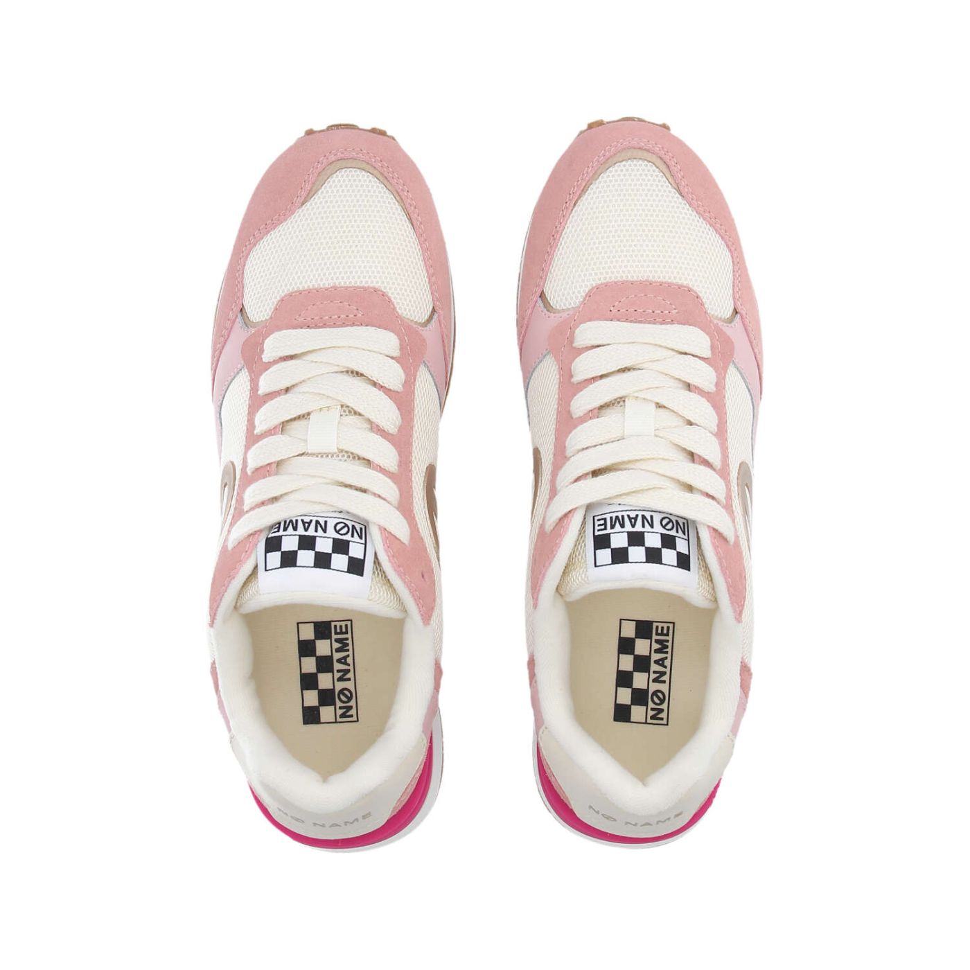 TOVA RUNNER W - SUEDE/MESH/NAPP - PINK/OFF WHITE